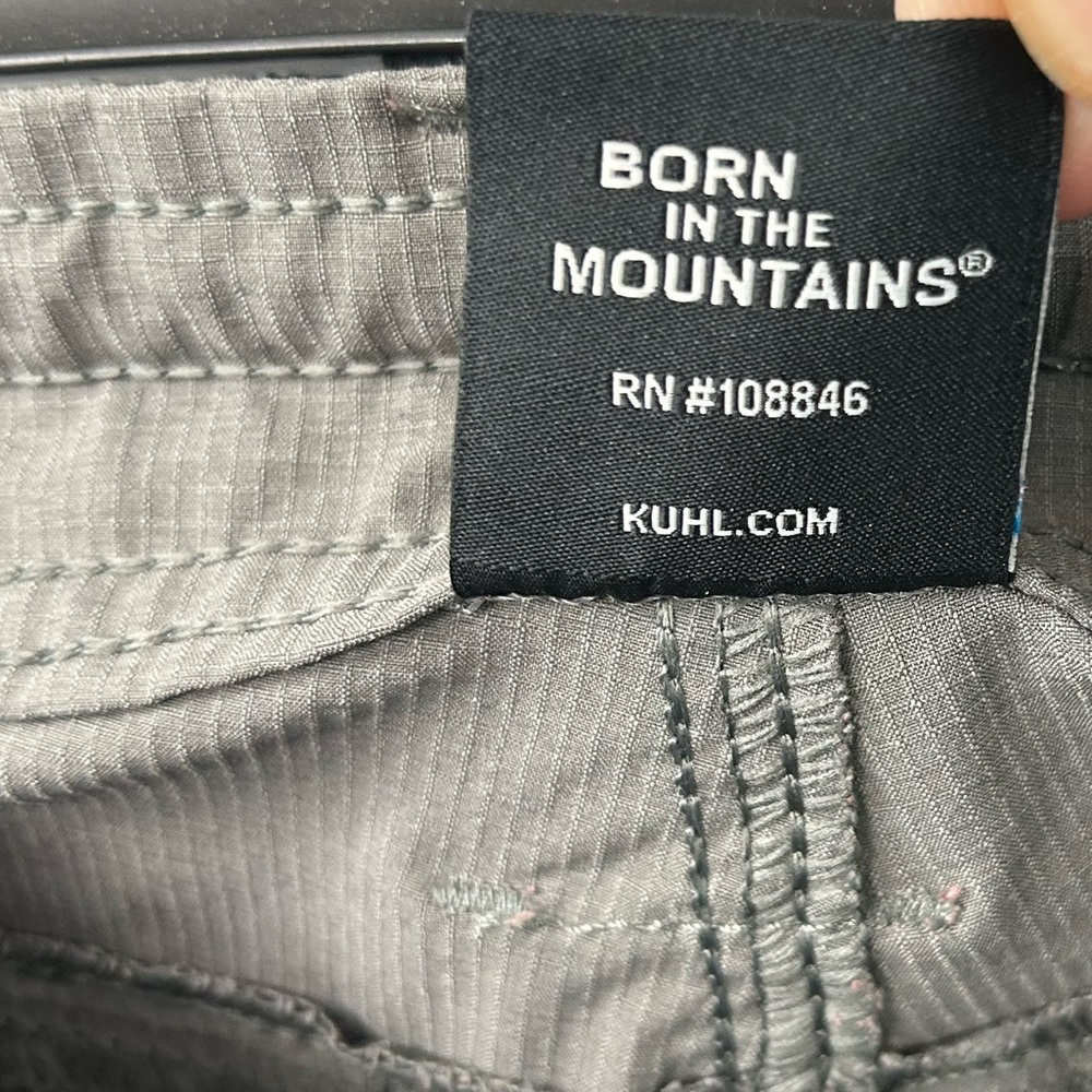 Kuhl Straight-Leg Utility Pants in Taupe - Picture 9 of 11